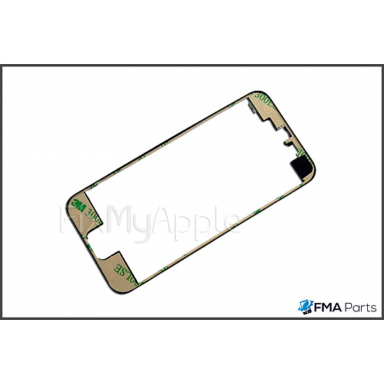 Front Glass Digitizer Bezel Frame - Black for iPhone 5C