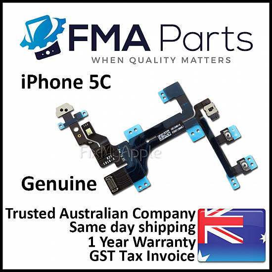 Power Button / Silent Switch / Volume Button Flex Cable OEM for iPhone 5C