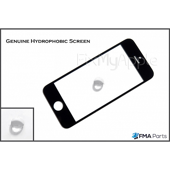 Front Glass - Black OEM for iPhone 5S