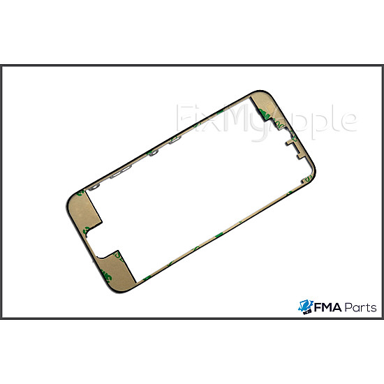 Front Glass Digitizer Bezel Frame - Black for iPhone 5S