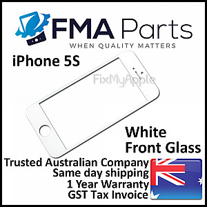 Front Glass - White for iPhone 5S