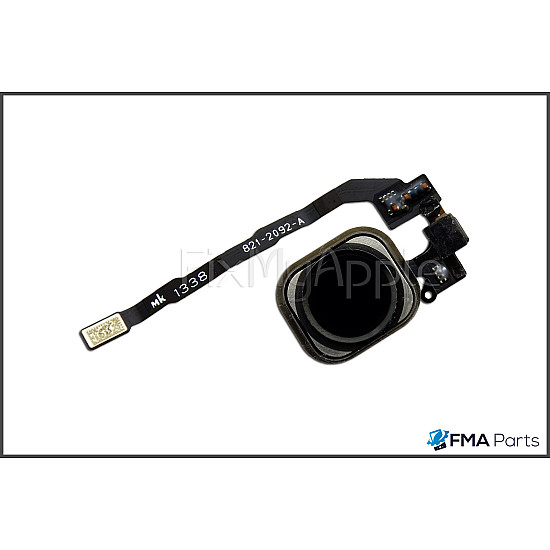 Home Button Flex Cable Assembly - Black (Space Grey) OEM for iPhone 5S