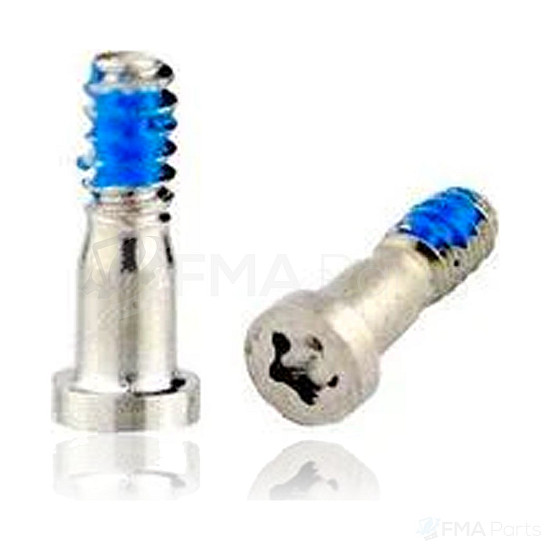Bottom Pentalobe (*) Star Screws x 2 - Silver OEM for iPhone 6 / 6S