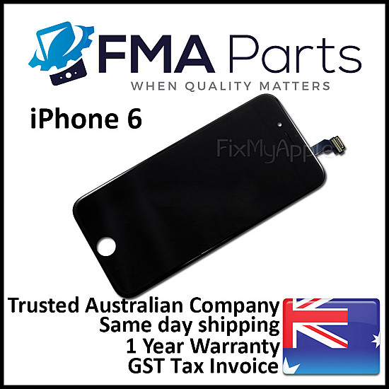 [Hybrid] LCD Touch Screen Digitizer Assembly for iPhone 6 - Black
