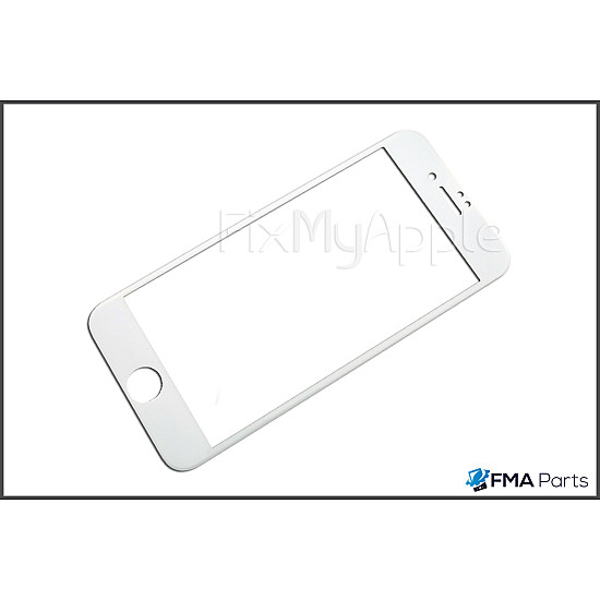 Tempered Glass Screen Protector Full Screen - White for iPhone 6 / 6S