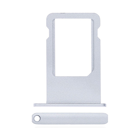 Sim Card Tray - White (Silver) OEM for iPhone 6 Plus