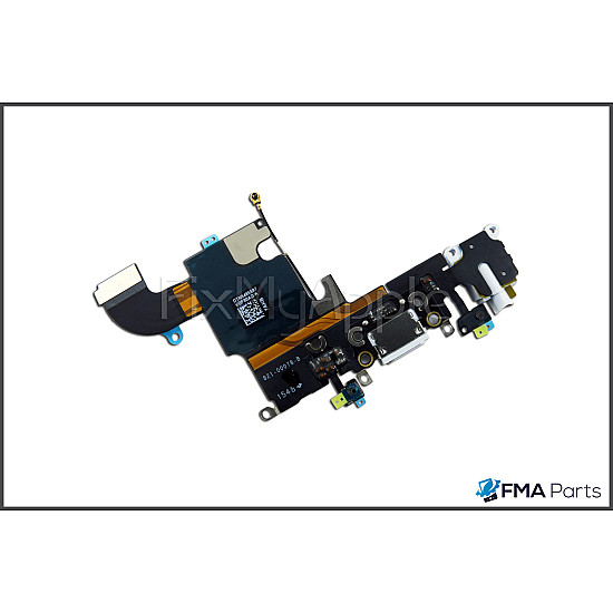 Charging Port Headphone Jack with Microphone Flex Cable - White OEM for iPhone 6S