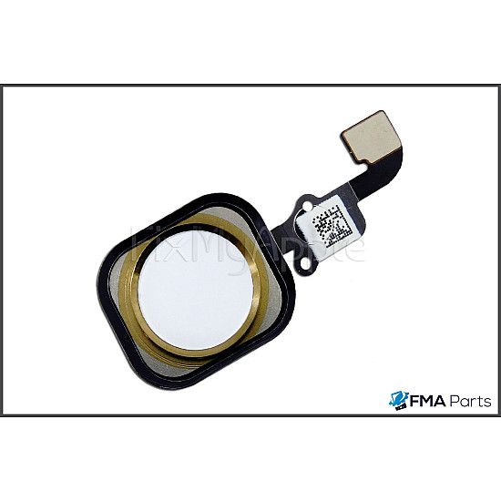 Home Button Flex Cable Assembly - Gold OEM for iPhone 6S / 6S Plus