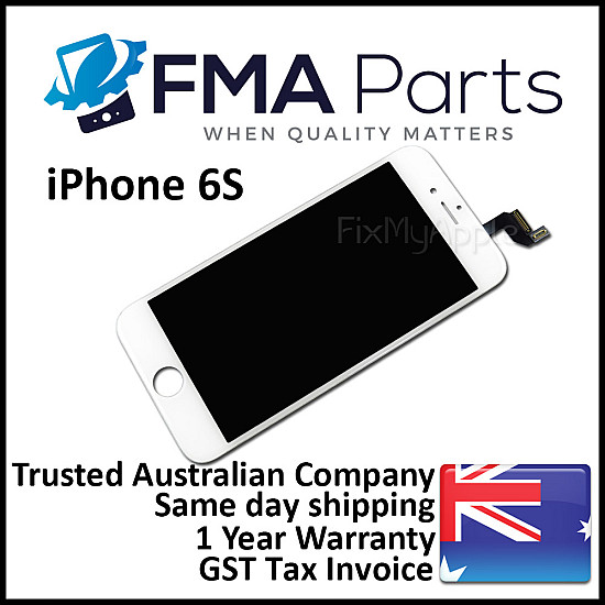 [Hybrid] LCD Touch Screen Digitizer Assembly for iPhone 6S - White
