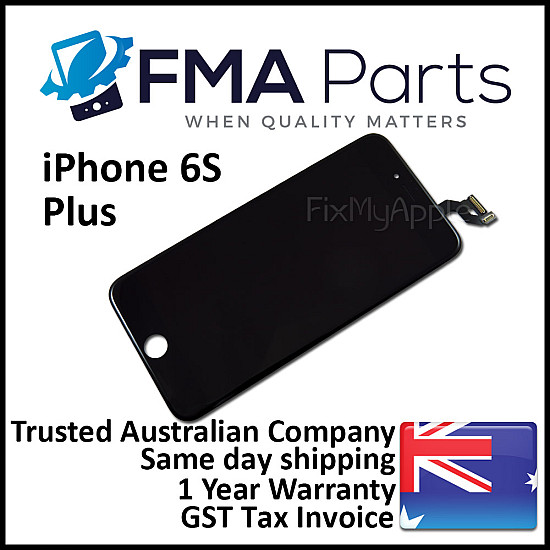 LCD Touch Screen Digitizer Assembly - Black for iPhone 6S Plus [Aftermarket Premium]