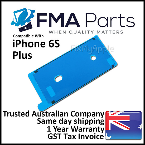 Front Glass Digitizer Bezel Frame Adhesive - White OEM for iPhone 6S Plus