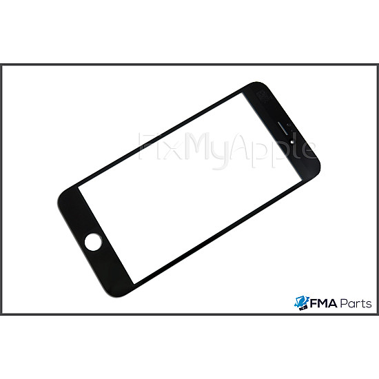 Front Glass - Black for iPhone 6S Plus