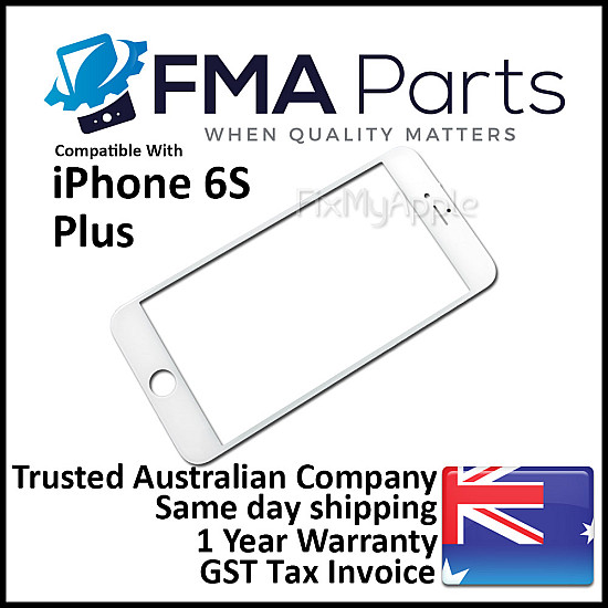 Front Glass - White for iPhone 6S Plus
