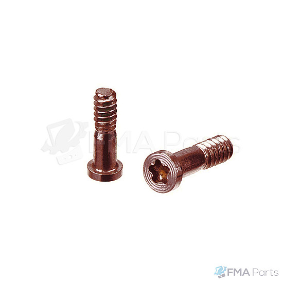 Bottom Pentalobe (*) Star Screws x 2 - Rose Gold OEM for iPhone 7 / 7 Plus