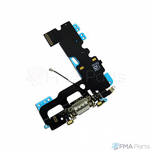Charging Port with Microphone Flex Cable - Grey for iPhone 7