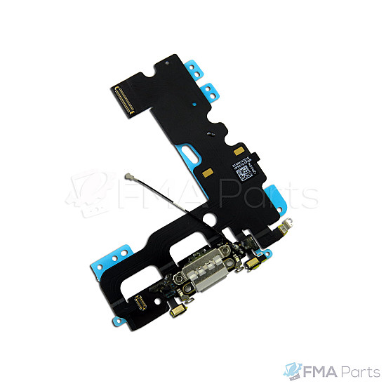 Charging Port with Microphone Flex Cable - Grey OEM for iPhone 7