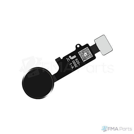 JC Universal Home Button - Black for iPhone 7 / 7 Plus / 8 / 8 Plus / SE 2 (2020) / SE 3 (2022)