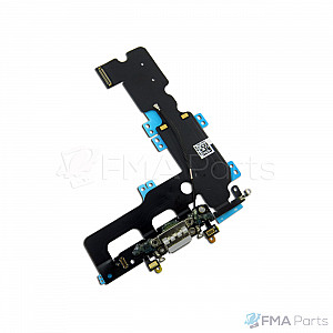 Charging Port with Microphone Flex Cable (AM) - Grey for iPhone 7 Plus