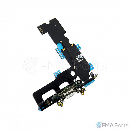 Charging Port with Microphone Flex Cable - White OEM for iPhone 7 Plus