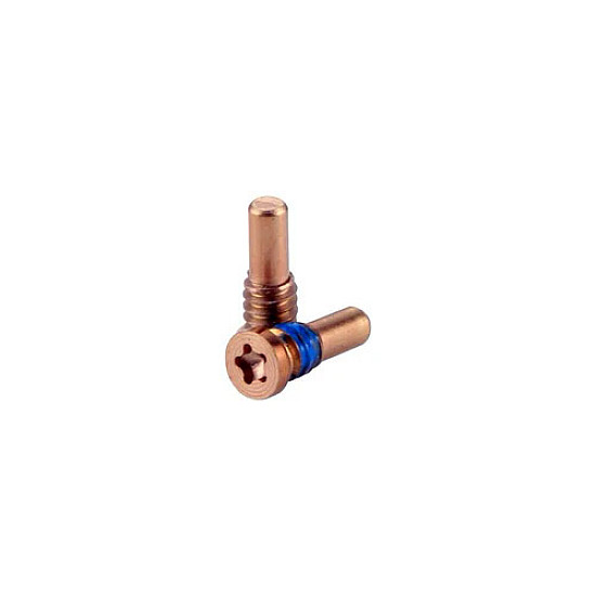 Bottom Pentalobe (*) Star Screws x 2 - Gold OEM for iPhone 8 / 8 Plus / SE (2020)
