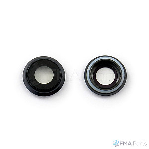 Rear Sapphire Camera Lens with Bezel - Black OEM for iPhone 8 Rear Sapphire Camera Lens with Bezel - Black OEM for iPhone 8