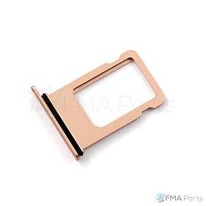 Sim Card Tray with Rubber Seal - Gold OEM for iPhone 8