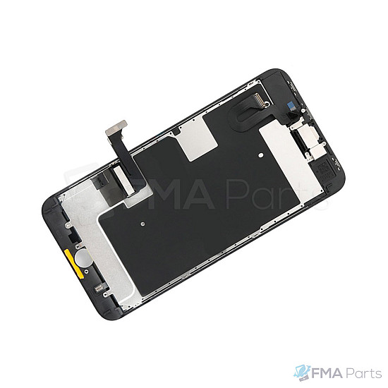 [Aftermarket VividX] LCD Touch Screen Digitizer Full Assembly with Small Parts for iPhone 8 Plus - Black