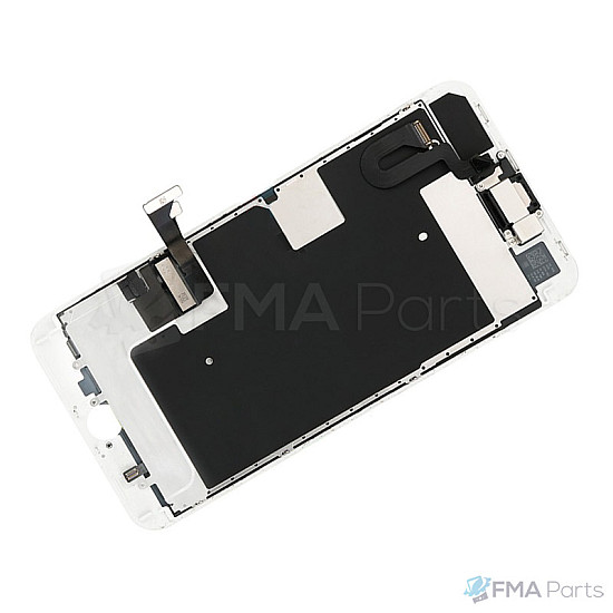[Aftermarket VividX] LCD Touch Screen Digitizer Full Assembly with Small Parts for iPhone 8 Plus - White