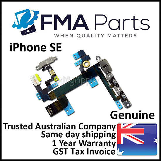 Power Button / Silent Switch / Volume/ LED Flash Button Flex Cable OEM for iPhone SE