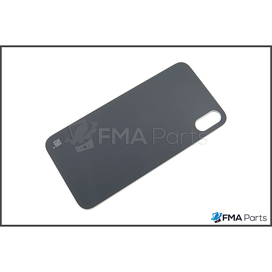 Back Glass Cover - White for iPhone X OEM