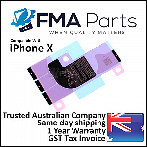 Battery Adhesive Sticker for iPhone X OEM
