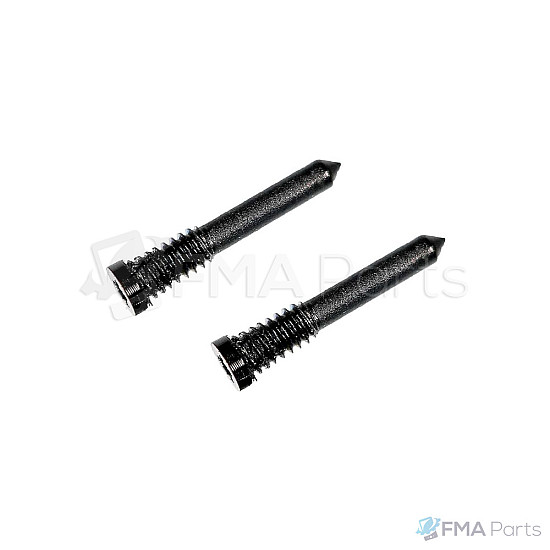 Bottom Pentalobe (*) Star Screws x 2 - Space Grey for iPhone X / XS / XS Max / XR / 11 / 11 Pro / 11 Pro Max OEM