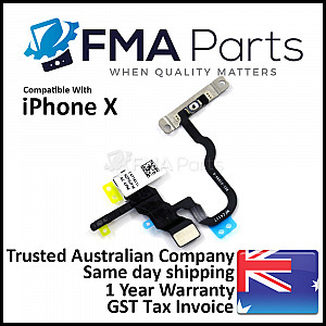 Power Button / LED Flash Flex Cable for iPhone X OEM