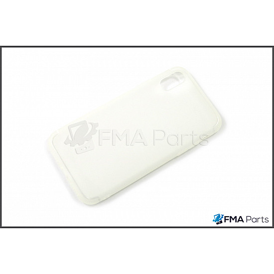 Slim Gel Case TPU - Matte White for iPhone X / XS
