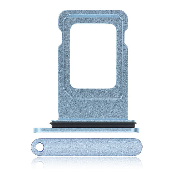 Sim Card Tray with Rubber Seal - Blue for iPhone XR OEM