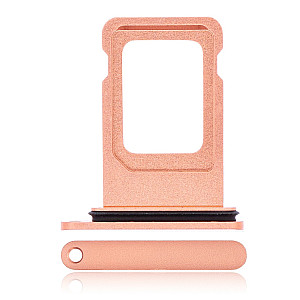 Sim Card Tray with Rubber Seal - Coral OEM for iPhone XR Sim Card Tray with Rubber Seal - Coral OEM for iPhone XR