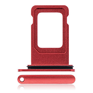 Sim Card Tray with Rubber Seal - Red OEM for iPhone XR