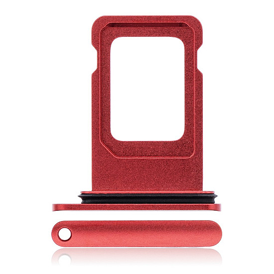 Sim Card Tray with Rubber Seal - Red OEM for iPhone XR
