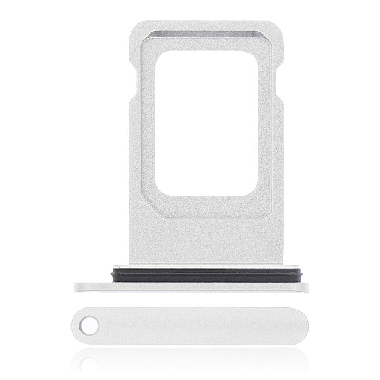 Sim Card Tray with Rubber Seal - White for iPhone XR OEM