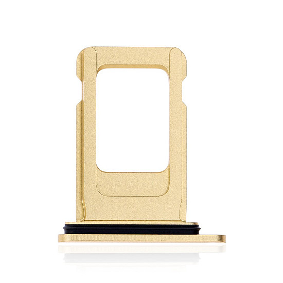Sim Card Tray with Rubber Seal - Yellow for iPhone XR OEM
