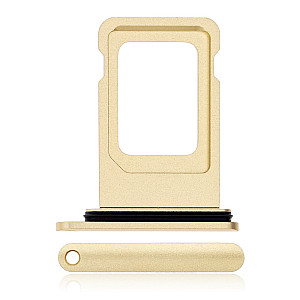 Sim Card Tray with Rubber Seal - Yellow OEM for iPhone XR