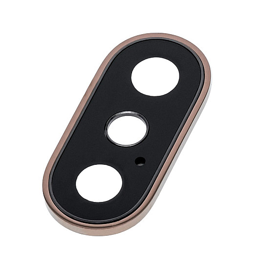 Rear / Back Facing Camera Lens with Bezel - Gold OEM for iPhone XS / XS Max