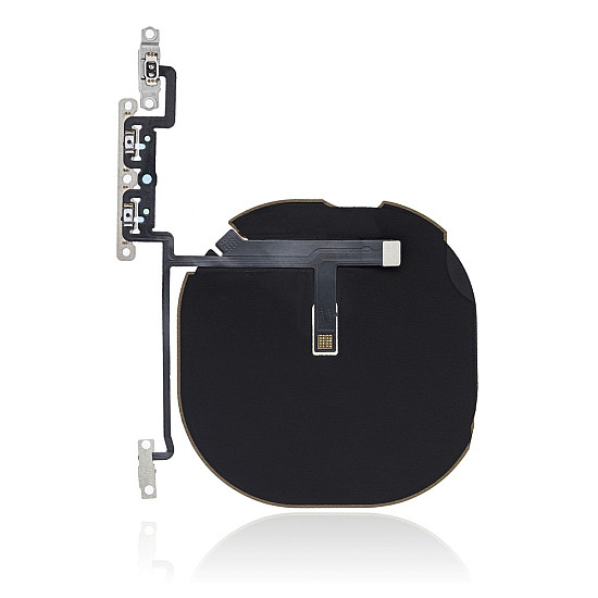 Volume Button / Silent Switch Flex Cable with Wireless Coil OEM for iPhone XS