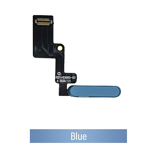Power Button Flex Cable - Blue for iPad 10 (2022) / iPad 11 (2025)