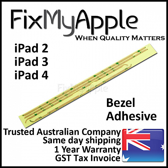 Bezel 3M Adhesive for iPad 2 / 3 / 4