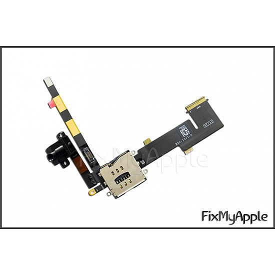 Headphone Jack / Sim Card Slot Reader Flex Cable OEM for iPad 2