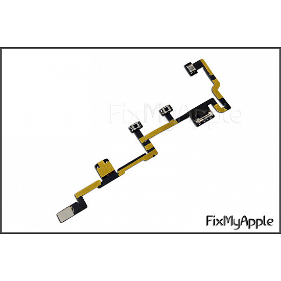 Power and Volume Button Flex Cable OEM for iPad 2