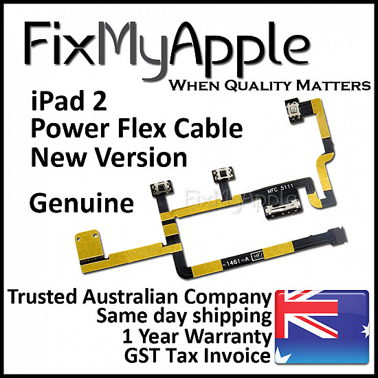 Power and Volume Button Flex Cable OEM (New Version / CDMA) for iPad 2