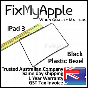Middle Frame Bezel - Black for iPad 3 (The new iPad)