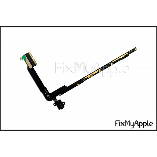 Headphone Jack Flex Cable Assembly (Wi-Fi + Cellular Version) OEM for iPad 4 (iPad with Retina display)